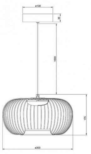Подвесной светильник Arte Lamp Flare A3527SP-12BK в Набережных Челнах - naberezhnye-chelny.ok-mebel.com | фото 3