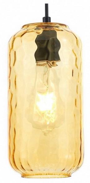Подвесной светильник Escada Rise 10177/1S Black/Yellow в Набережных Челнах - naberezhnye-chelny.ok-mebel.com | фото 1