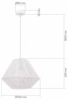 Подвесной светильник EVOLUCE ETTAN SLE6025-503-01 в Набережных Челнах - naberezhnye-chelny.ok-mebel.com | фото 6