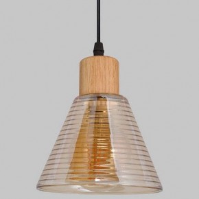 Подвесной светильник Imex MD.5870 MD.5870-1-P-WOOD+BK в Набережных Челнах - naberezhnye-chelny.ok-mebel.com | фото