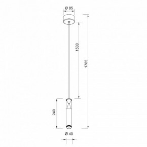 Подвесной светильник Mantra Spark 8968 в Набережных Челнах - naberezhnye-chelny.ok-mebel.com | фото 4