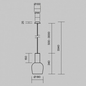 Подвесной светильник Maytoni Smart Casual MOD414PL-L7G3K в Набережных Челнах - naberezhnye-chelny.ok-mebel.com | фото 5