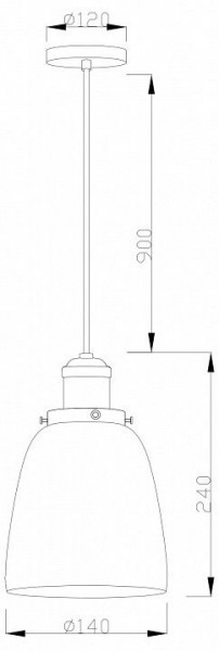 Подвесной светильник Moderli Single V11517-1P в Набережных Челнах - naberezhnye-chelny.ok-mebel.com | фото 7
