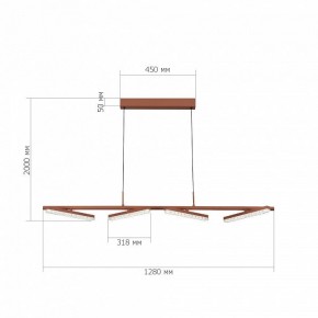 Подвесной светильник ST-Luce EUCLIDICS SL1018.603.04 в Набережных Челнах - naberezhnye-chelny.ok-mebel.com | фото 6