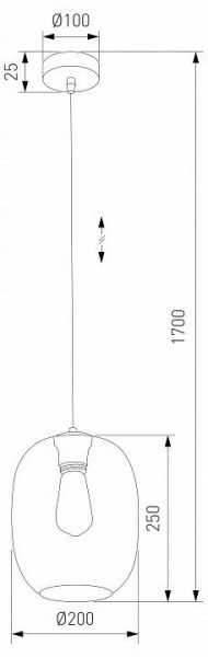 Подвесной светильник TK Lighting Elio 5971 Elio в Набережных Челнах - naberezhnye-chelny.ok-mebel.com | фото 4