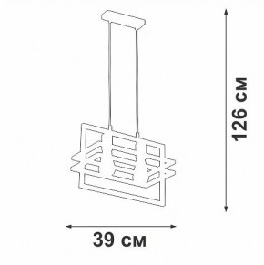 Подвесной светильник Vitaluce V2861 V2861-1/2S в Набережных Челнах - naberezhnye-chelny.ok-mebel.com | фото 5