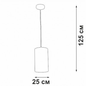 Подвесной светильник Vitaluce V2895 V2895-0/1S в Набережных Челнах - naberezhnye-chelny.ok-mebel.com | фото 6