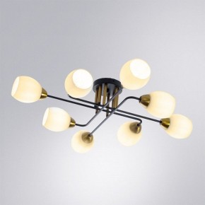 Потолочная люстра Arte Lamp Andrea A8141PL-8BK в Набережных Челнах - naberezhnye-chelny.ok-mebel.com | фото 2