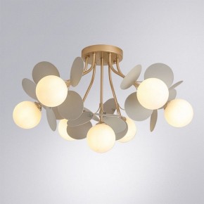 Потолочная люстра Arte Lamp Peacock A1369PL-7GY в Набережных Челнах - naberezhnye-chelny.ok-mebel.com | фото 2