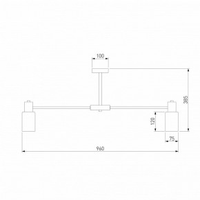 Потолочная люстра Eurosvet Vegga 70160/12 хром Smart в Набережных Челнах - naberezhnye-chelny.ok-mebel.com | фото 4
