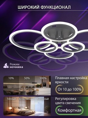 Потолочная люстра Natali Kovaltseva HOME LED LAMPS 81440 в Набережных Челнах - naberezhnye-chelny.ok-mebel.com | фото 6