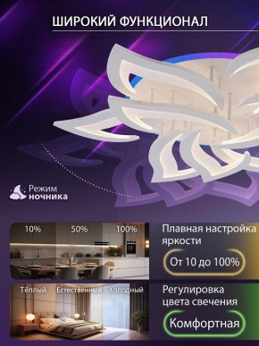 Потолочная люстра Natali Kovaltseva OLIMP LED LAMPS 81435 в Набережных Челнах - naberezhnye-chelny.ok-mebel.com | фото 6