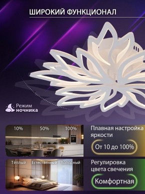 Потолочная люстра Natali Kovaltseva RIF LED LAMPS 81118/6C в Набережных Челнах - naberezhnye-chelny.ok-mebel.com | фото 6