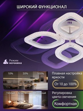 Потолочная люстра Natali Kovaltseva SM LED LAMPS 81455 в Набережных Челнах - naberezhnye-chelny.ok-mebel.com | фото 6