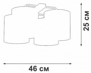 Потолочная люстра Vitaluce V2881 V28810-1/4PL в Набережных Челнах - naberezhnye-chelny.ok-mebel.com | фото 3