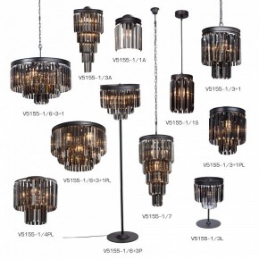 Потолочная люстра Vitaluce V5155 V5155-1/4PL в Набережных Челнах - naberezhnye-chelny.ok-mebel.com | фото 5