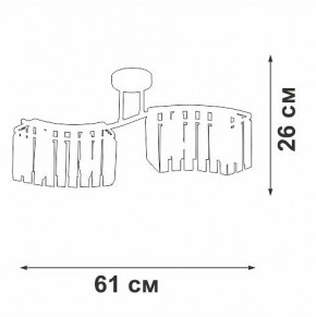 Потолочная люстра Vitaluce V5884 V5884-0/4PL в Набережных Челнах - naberezhnye-chelny.ok-mebel.com | фото 4