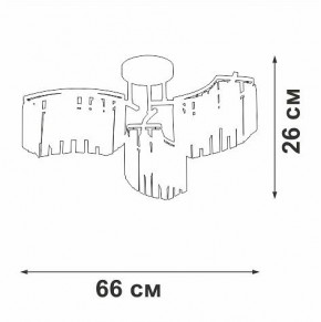 Потолочная люстра Vitaluce V5884 V5884-0/6PL в Набережных Челнах - naberezhnye-chelny.ok-mebel.com | фото 3