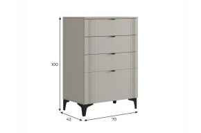 РИЧ Гостиная (модульная) кашемир в Набережных Челнах - naberezhnye-chelny.ok-mebel.com | фото 5