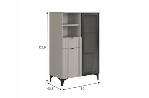 РИЧ Комод 2 со стеклом в Набережных Челнах - naberezhnye-chelny.ok-mebel.com | фото 2
