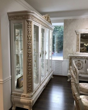 Сервант Алсу (белый глянец) в Набережных Челнах - naberezhnye-chelny.ok-mebel.com | фото 4