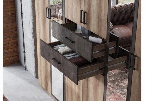 Шкаф для белья Паркинс в Набережных Челнах - naberezhnye-chelny.ok-mebel.com | фото 5