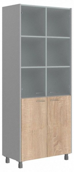 Шкаф книжный Offix New OHC 87.2 в Набережных Челнах - naberezhnye-chelny.ok-mebel.com | фото