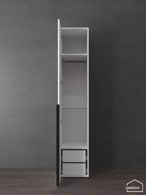 Шкаф Linnea MHR-1-3 2050х400х510 (Белый-М 11.1.2) в Набережных Челнах - naberezhnye-chelny.ok-mebel.com | фото 6