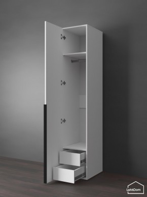 Шкаф Linnea MHR-1-3 2050х400х510 (Белый-М 11.1.2) в Набережных Челнах - naberezhnye-chelny.ok-mebel.com | фото 7