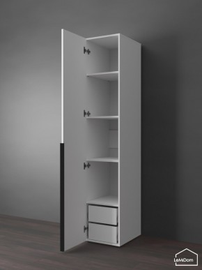 Шкаф Linnea MHR-1-4 2050х400х510 (Белый-М 11.1.1) в Набережных Челнах - naberezhnye-chelny.ok-mebel.com | фото 5