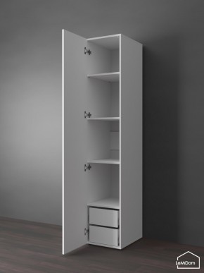 Шкаф Linnea MHR-1PO-4 2050х400х510 (Белый-М 11.1.2) в Набережных Челнах - naberezhnye-chelny.ok-mebel.com | фото 5