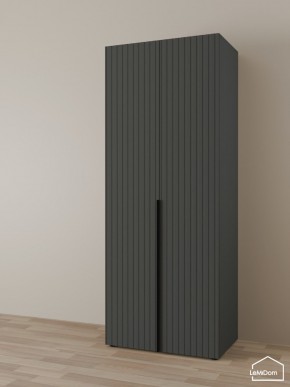 Шкаф Linnea MHR-2-2 2050х800х510 (Графит-М 11.1.25) в Набережных Челнах - naberezhnye-chelny.ok-mebel.com | фото