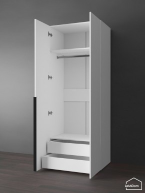 Шкаф Linnea MHR-2-3 2050х800х510 (Белый-М 11.1.1) в Набережных Челнах - naberezhnye-chelny.ok-mebel.com | фото 5