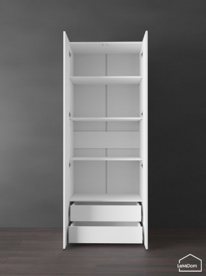 Шкаф Linnea MHR-2PO-4 2050х800х510 (Белый-М 11.1.1) в Набережных Челнах - naberezhnye-chelny.ok-mebel.com | фото 6