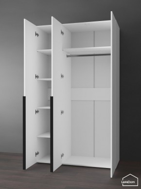 Шкаф Linnea MHR-3-1 2050х1200х510 (Белый-М 11.1.2) в Набережных Челнах - naberezhnye-chelny.ok-mebel.com | фото 5