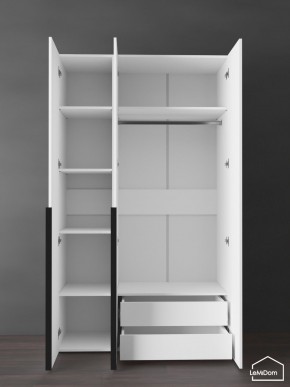 Шкаф Linnea MHR-3-2 2050х1200х510 (Белый-М 11.1.1) в Набережных Челнах - naberezhnye-chelny.ok-mebel.com | фото 6