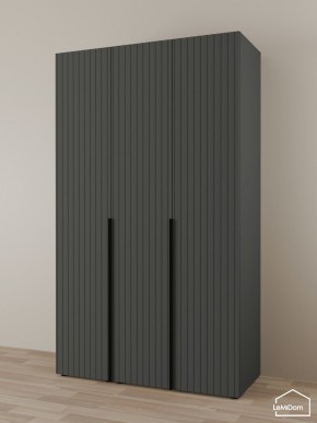 Шкаф Linnea MHR-3-2 2050х1200х510 (Графит-М 11.1.25) в Набережных Челнах - naberezhnye-chelny.ok-mebel.com | фото