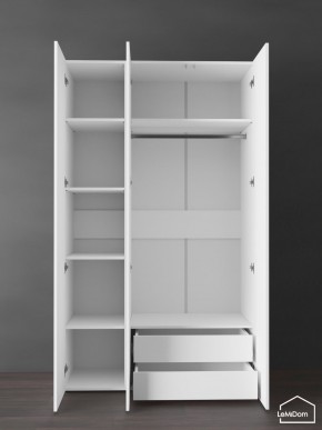 Шкаф Linnea MHR-3PO-2 2050х1200х510 (Белый-М 11.1.2) в Набережных Челнах - naberezhnye-chelny.ok-mebel.com | фото 5