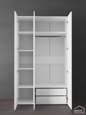 Шкаф Linnea MHR-3PO-2 2050х1200х510 (Белый-М 11.1.2) в Набережных Челнах - naberezhnye-chelny.ok-mebel.com | фото 6