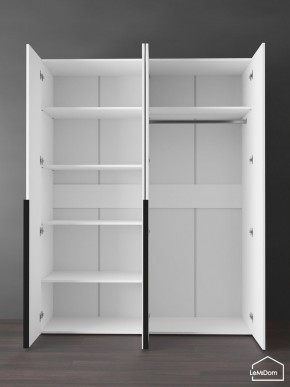 Шкаф Linnea MHR-4-1 2050х1600х510 (Белый-М 11.1.2) в Набережных Челнах - naberezhnye-chelny.ok-mebel.com | фото 4