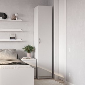 Шкаф ПЕГАС однодверный, цвет белый в Набережных Челнах - naberezhnye-chelny.ok-mebel.com | фото 4