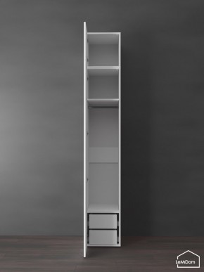 Шкаф с антресолью Linnea MHR-1POA-3 2450х400х510 (Белый-М 11.1.1) в Набережных Челнах - naberezhnye-chelny.ok-mebel.com | фото 5