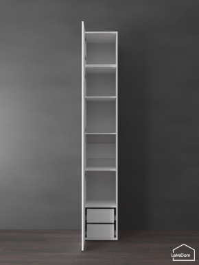 Шкаф с антресолью Linnea MHR-1POA-4 2450х400х510 (Белый-М 11.1.1) в Набережных Челнах - naberezhnye-chelny.ok-mebel.com | фото 6