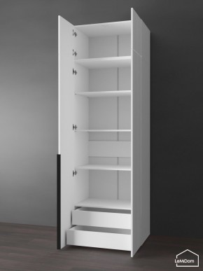 Шкаф с антресолью Linnea MHR-2A-4 2450х800х510 (Белый-М 11.1.1) в Набережных Челнах - naberezhnye-chelny.ok-mebel.com | фото 5