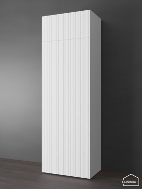 Шкаф с антресолью Linnea MHR-2POA-2 2450х800х510 (Белый-М 11.1.2) в Набережных Челнах - naberezhnye-chelny.ok-mebel.com | фото