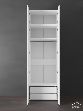 Шкаф с антресолью Linnea MHR-2POA-3 2450х800х510 (Белый-М 11.1.1) в Набережных Челнах - naberezhnye-chelny.ok-mebel.com | фото 5