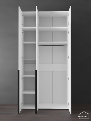 Шкаф с антресолью Linnea MHR-3A-1 2450х1200х510 (Белый-М 11.1.1) в Набережных Челнах - naberezhnye-chelny.ok-mebel.com | фото 5