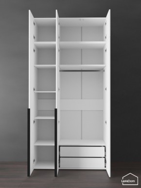 Шкаф с антресолью Linnea MHR-3A-2 2450х1200х510 (Белый-М 11.1.2) в Набережных Челнах - naberezhnye-chelny.ok-mebel.com | фото 6