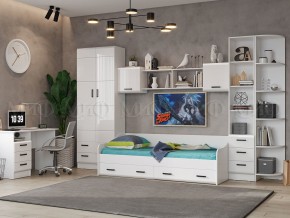 ВЕГА NEW Шкаф (Белый глянец/белый) в Набережных Челнах - naberezhnye-chelny.ok-mebel.com | фото 3