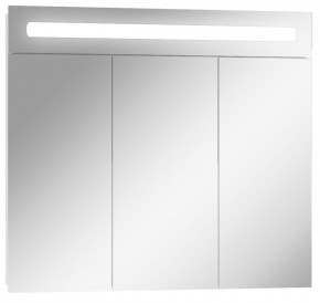Шкаф-зеркало Аврора 80 с подсветкой LED Домино (DV8009HZ) в Набережных Челнах - naberezhnye-chelny.ok-mebel.com | фото 1